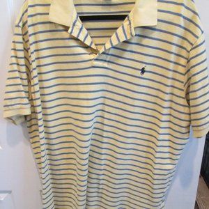 Men's Ralph Lauren Polo XXL Striped Short Sleeve